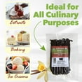 50 Organic Grade A Madagascar Vanilla Beans. Certified USDA Organic for