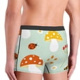 thumbnail image 5 of Kll Mushroom Bee Men'S Cotton Boxer Briefs Underwear-X-Large, 5 of 9