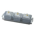 thumbnail image 1 of Platos divididos para servir aperitivos de frutos secos, caja de almacenamiento de alimentos, contenedor para frutos secos Gris Argenta, 1 of 9