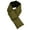 Green, variant on Anti-static Solid Color Scarfs Lightweight Scarf Plush Lining Fashion Down Scarf