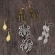 thumbnail image 5 of 4 pares de pendientes antiguos de Halloween con temática de Halloween, pendientes colgantes divertidos y espeluznantes para fiesta de Halloween, 5 of 5