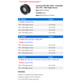 thumbnail image 2 of Accessory Belt Idler Pulley - Compatible with 1993 - 2000 Dodge Caravan 1994 1995 1996 1997 1998 1999, 2 of 2