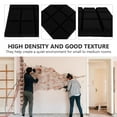 thumbnail image 6 of Masteelf Black Sound-absorbing Cotton Panels for Home 4 Pieces Sponge Wall Insulation Materials, 6 of 8