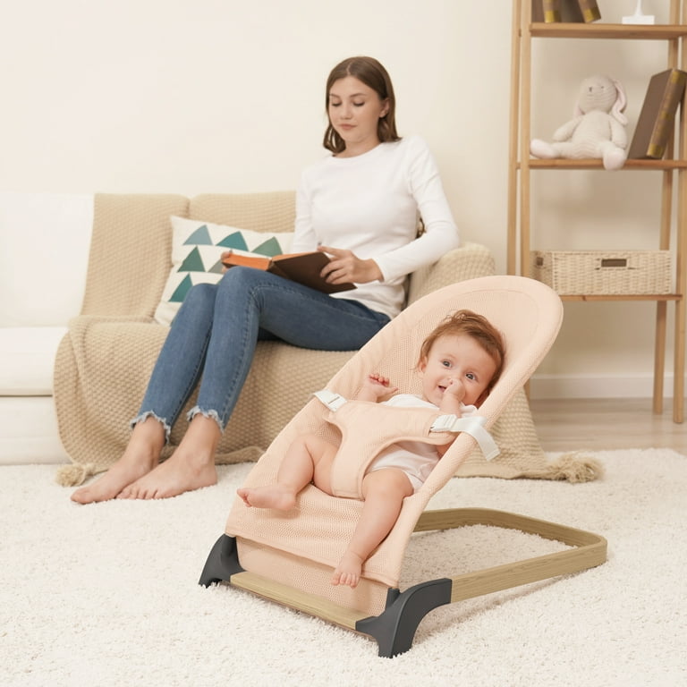 Pink bouncy online chair