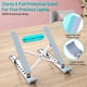 thumbnail image 4 of Babacom Support Ordinateur Portable, Support PC Portable con 9 niveles ajustables, Refroidisseur y Ventilación de Aluminio Compatible con MacBook, Dell, Lenovo, HP, Otros Laptops Tablets 10” - 15.6” Ormromra QH-205, 4 of 8