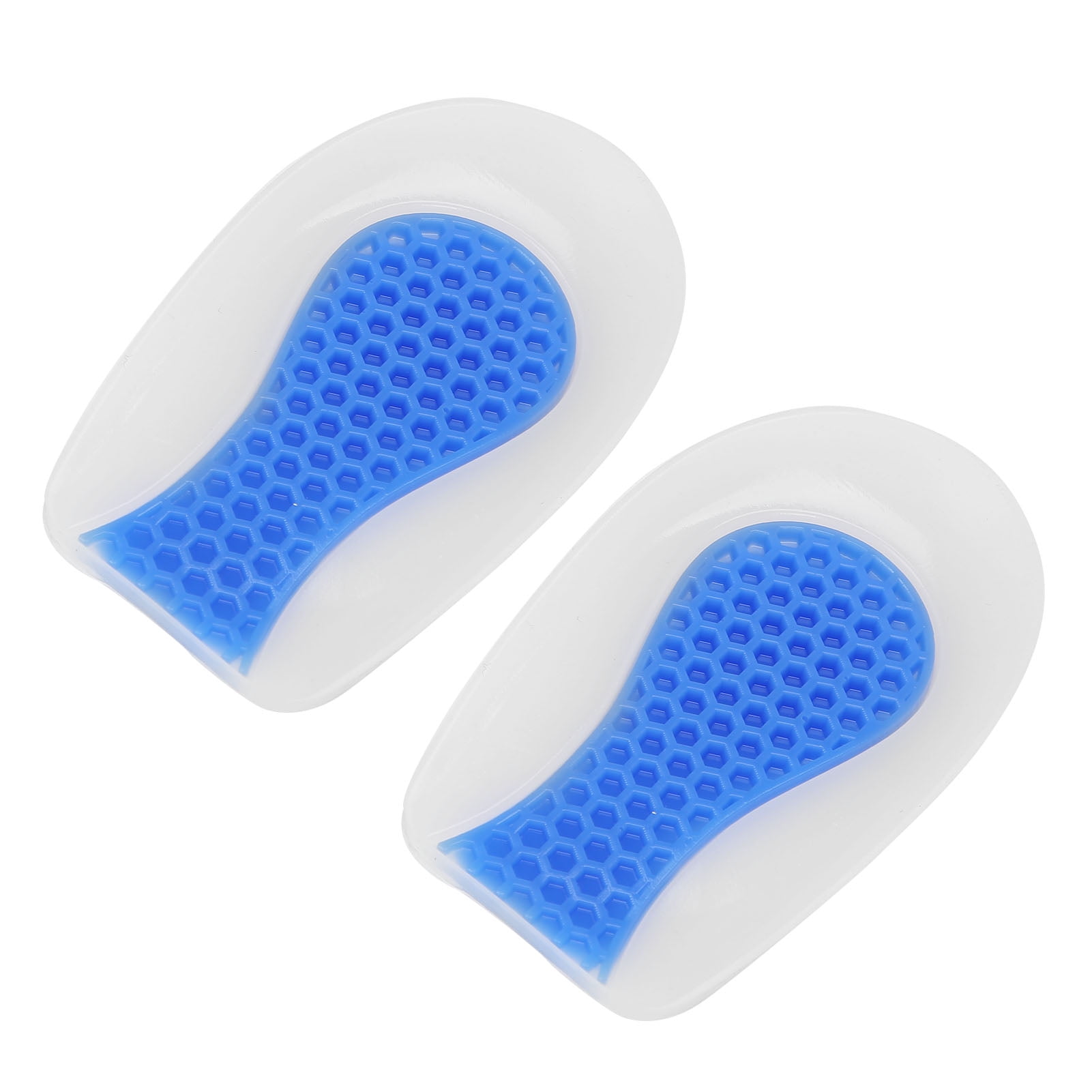 Heel Cup Silicone Insole Shoe Inserts Pad Shock Absorption Elastic