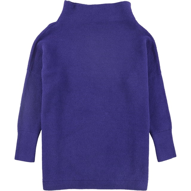 Free People Womens Ottoman Slouchy Tunic Sweater, Blue, Small