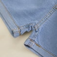 thumbnail image 4 of MXIEZI Toddler Girls Denim Shorts Teen Casual Jean Shorts Kids Summer Cotton Comfort Pants Elastic Shortie Shorts for 3-13 Years old, 4 of 8