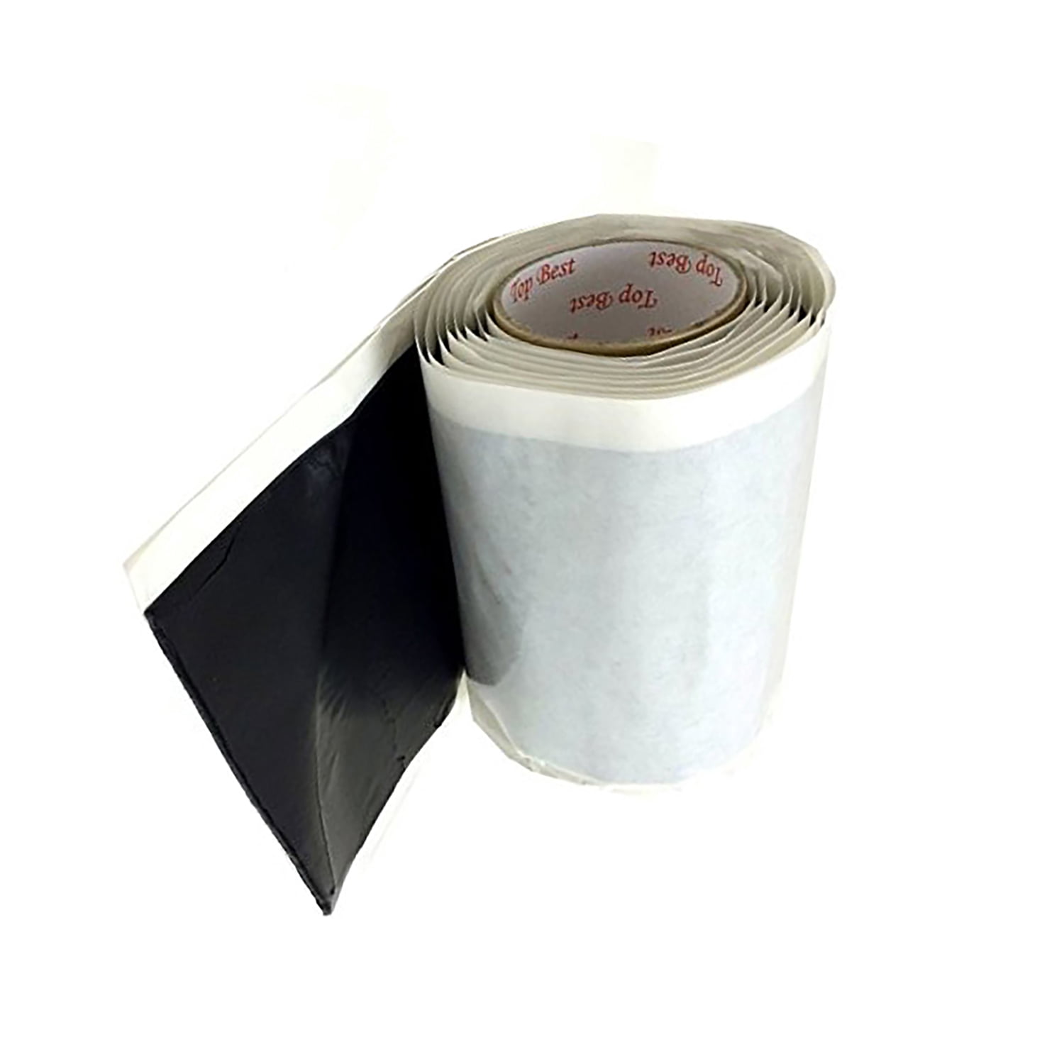 Bishop Tape Seal Mastic 6.5 x 10 ft Tacky Black Flexible Large Pitching Pad PV2665