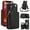 Black, variant on Crossbody Wallet Case for iPhone 12 12 Pro, RFID Blocking Zipper Handbag Purse Flip Cover, Kickstand Folio Case Card Slots Holder Wrist Strap Lanyard