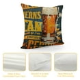 thumbnail image 4 of ONETECH  Abstract Cartoon Flower Pillow Cases, Decorative Cushion Cover (beers), 4 of 5