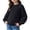 Black, variant on StSilkitty Boys Girls Pullover Sweaters Long Sleeve Crewneck Cable Knit Sweater Tops Fall Winter Warm Clothes Size 6-12