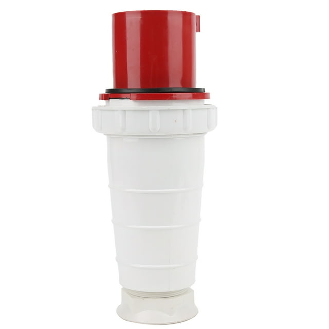 Industrial Connector,380‑415V 125A Industrial Connector Panel Mount Socket Industrial Power Plug Elevated Design