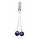 thumbnail image 1 of Clacker Ball Juguetes para niños y adultos (morado con luz), 1 of 4