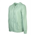 thumbnail image 2 of TheLovely Women's Lightweight Cotton Blend Long Sleeve Zip Up Thin Hoodie Jacket, 2 of 3