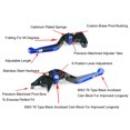 thumbnail image 3 of Adjustable Clutch & Brake Lever Set for Yamaha XMAX 300 2023-2025 (Blue), 3 of 9