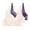 Purple, variant on Fatuov Women's Lace Underwire Bra Solid Color Push Up Breathable Daily Bra for Gift, Supportive Full Coverage Lightly Lined Bra 3-Pack, 40B, Red