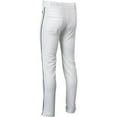 thumbnail image 4 of Rawlings Youth Launch 1/8" Piped Pant | White/Navy | XLRG, 4 of 5