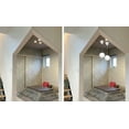 thumbnail image 4 of KAYYELAMP 1 Pcs Ceiling Light Convert Pendant E26 Base Connections White Rounded Paper Shade 3.2ft Cord Conversion Kit for E26 Spot Lamp Modern Style, 4 of 4