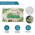 thumbnail image 6 of St. Patrick's Day Placemats Set of 8, Green Truck Lucky Shamrocks Flags Retro Placemats for Dining Table, Place Mats for Kitchen Tabletop, Waterproof Wipeable Dining Table Mats Set, 6 of 9