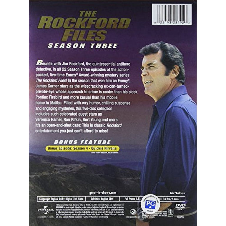 The Rockford Files: Season Three (DVD) - Walmart.com