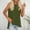 Green, variant on SNKSDGM Women's Plus Tops for Women Trendy Summer Cotton Women Camisole Tops Women's Crewneck Sleeveless Swing Tunic High Low Asymmetrical Hem Loose Flowy Tank Top S