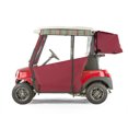 thumbnail image 2 of Club Car Onward Golf Cart PRO-TOURING Sunbrella Track Enclosure - Burgundy, 2 of 2