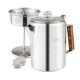 thumbnail image 1 of LEEYNEER Coffee Percolators Stovetop for Camping  Percolator Pot Stainless Steel Maker Camping Outdoors 9 Cup, 1 of 7