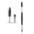 thumbnail image 4 of Pretty Comy Double Sided Eyebrow Flat Angled Brush Plastic Handle High Quality Pro Cosmetic Makeup Tool, 4 of 6