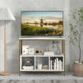 thumbnail image 4 of Costway Buffet Sideboard Kitchen Storage Cabinet Open Shelf with 3 Compartments White, 4 of 10