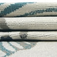 thumbnail image 6 of Unique Loom Outdoor Coastal Collection Area Rug - Bodrum (2' 7" x 10' Runner Ivory/Navy Blue), 6 of 9