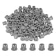 thumbnail image 1 of 100 piezas de tapones de agujero de nylon plástico, 1/5" (6mm) tapones de agujero de tornillo redondos para muebles de cocina color gris oscuro, 1 of 7