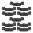 thumbnail image 3 of Cord Organizer, Cable Wrapper Premium Rubber Easy Installation 10 Pieces  For Kitchen Black, 3 of 8