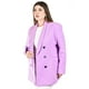 thumbnail image 4 of Abrigo tipo blazer Roman Fashion /Tallas Extras, 1810 (Lila) lila 40, 4 of 6