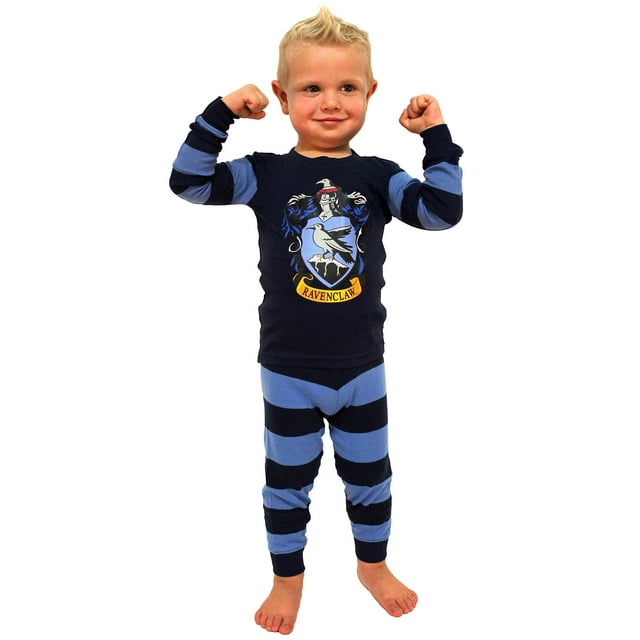 Intimo Harry Potter Pyjamas pour Enfants Toutes Maisons avec Blason (Ravenclaw, 2T)