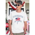 thumbnail image 4 of 250th Anniversary USA Shirts for Men American Flag T-Shirt 4th of July Shirt 250 Years Birthday Patriotic Tops, 4 of 5