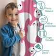 thumbnail image 3 of Blackout Kids Curtains,Cute Ghost Halloween Pattern Childrens Insulated Curtains Set Of 2,Bedroom Essentials,Toddler Room Decor 42"x54", 3 of 5