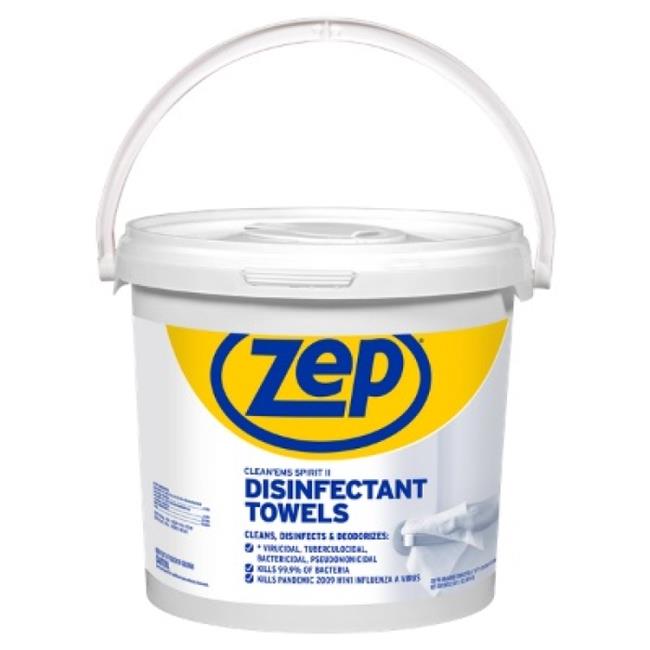 Zep R53301 Disinfectant Towels, 300 Count