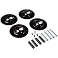 thumbnail image 3 of BAL RV Trailer Stabilizer Jack Stand Pad 23035 Provides A Firm Footing On Loose Ground; 1000 Pound Capacity; 6 Inch Diameter; Set Of 4; With Bolts, 3 of 4