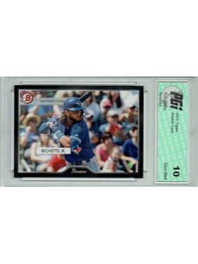 Bo Bichette 2019 Topps #7 55 Bowman SP 2500 Made Rookie Card PGI 10
