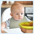 thumbnail image 6 of 6Pcs Cute Silicone Baby Bibs for Babies & Toddlers Waterproof, Soft,BPA Free (10-72 Months,Unisex), 6 of 7