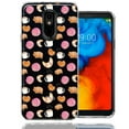 thumbnail image 1 of MUNDAZE for LG Stylo 5 Mexican Pan Dulce Cafecito Coffee Concha Polka Dots Double Layer Phone Case Cover, 1 of 3