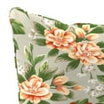 thumbnail image 6 of Jordan Manufacturing 46.5" x 24" Tori Cedar Grey Floral Rectangular Outdoor Deep Seat Chair Cushion Set with Welt, 6 of 11