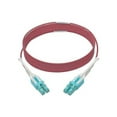 thumbnail image 4 of Tripp Lite 3M 10Gb Duplex Multimode 50/125 OM4 LSZH Fiber Patch Cable, Magenta, 4 of 5