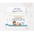 thumbnail image 2 of Inkdotpot 30 Books For Baby Shower Request Cards Bring A Book Instead Of A Card Jungle Animals Its a Boy Its a Girl Baby Shower Invitations Inserts Games, 2 of 5