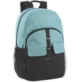 thumbnail image 2 of 24 Pack Multipocket Backpacks with Front Velcro Closure Pockets and Side Mesh Pockets in Bright Colors Pack, 2 of 7