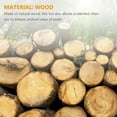 thumbnail image 1 of SWETRACE Lit de Couchage en Bois Brun Clair pour Hamster avec Design Résistant aux Morsures, 1 of 6