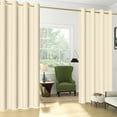 thumbnail image 2 of Nanqianyi Beige Blackout Curtains with Black Liner for Thermal Insulated Room Darkening, Set of 2 Panels for Bedroom Living Room W 42 x L 63 Inch, 2 of 10
