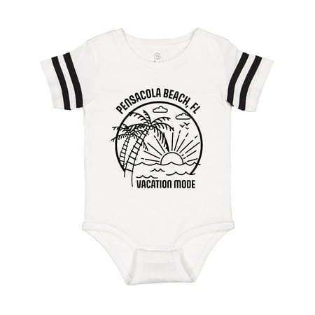 

Inktastic Summer Vacation Mode Pensacola Beach Florida Gift Baby Boy or Baby Girl Bodysuit