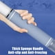 thumbnail image 4 of Cepillo para nieve y rascador de hielo para coche, herramienta extensible para retirar nieve con agarre de espuma, escoba y rascador desmontables con escoba pivotante, 77-93 cm para coche, SUV,, 4 of 6